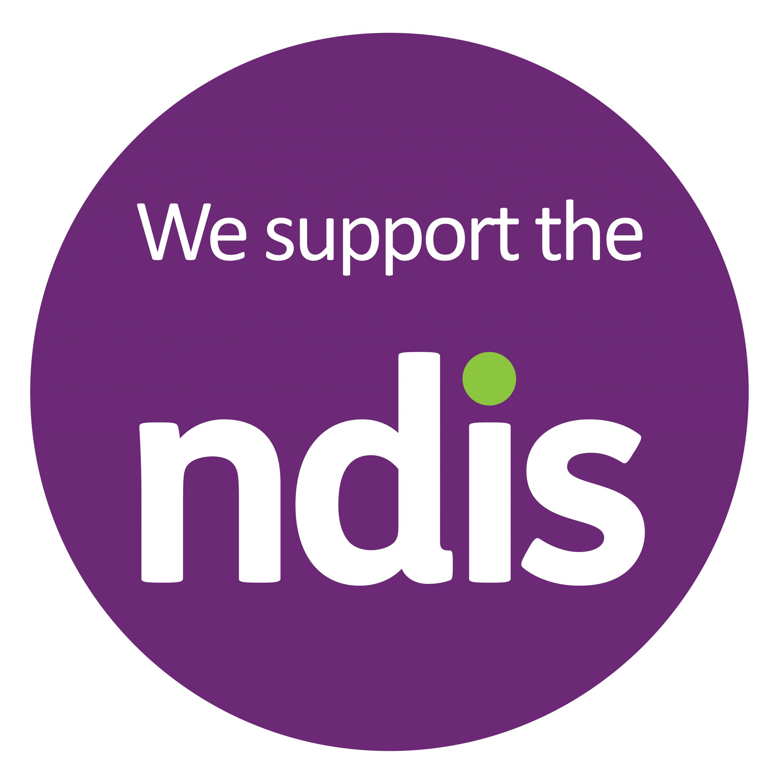 We support the NDIS